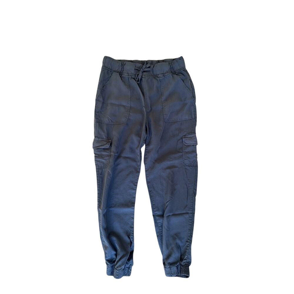 Thread & Supply 100% Tencel Lyocell Cargo Jogger Pants - Slate Blue - Small